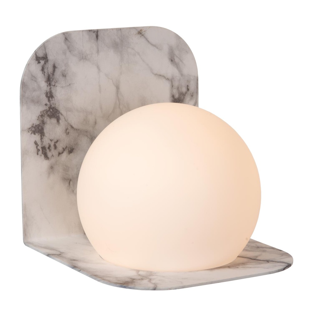 Lucide Design wandlampDavy grijs geschikt voor badkamer - 04211/01/36
